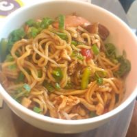Japanese teriyaki sauce (vegan) ramen noodles at Eazie - Gedempte Gracht in The Hague