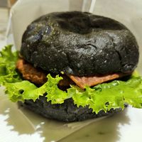 Burger at Soul R. Vegan Cafe in Taipei