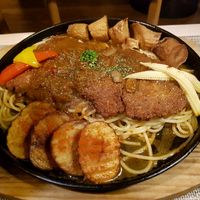 Black Pepper Steak (Deep fried slightly chewy gluten) which sauce cannot be separated. The sauce is slightly spicy and sweet. NTW550. Large Portion. at Soul R. Vegan Cafe in Taipei