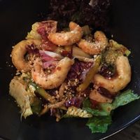 Thai Shrimp Salad with Lemon Dressing at Soul R. Vegan Cafe in Taipei