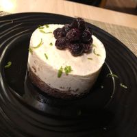 Lemon cheesecake  at Soul R. Vegan Cafe in Taipei