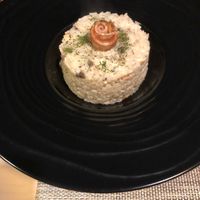 Parmesan risotto  at Soul R. Vegan Cafe in Taipei