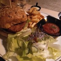 Burger at Soul R. Vegan Cafe in Taipei