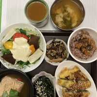 Burdock steak combo meal set with complimentary Taiwan spice tofu side a la Plants Fan VIP card at Taiwan Sù 食在地台灣素食堂 in Taipei