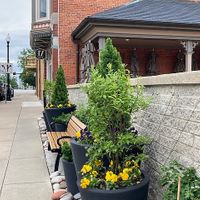 Front view.  Walking toward the entrance at 17 West in New Bremen