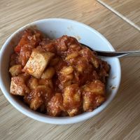 Tofu und Tempeh: sehr scharf, vegan und glutenfrei  at BioToko in Zutphen