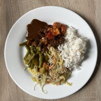 Selbst zusammengestellt aus Take-away Food  at BioToko in Zutphen