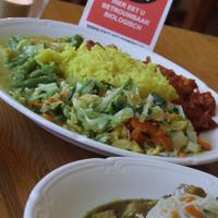 Some of the vegan options (there are a lot) at BioToko in Zutphen
