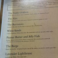Menu   at Buzzed Brew Coffee in Pensacola