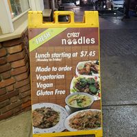  at Crazy Noodles Cafe in Amherst