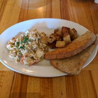 Tofu scramble at The Autumn Cafe in Oneonta