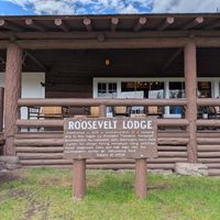 exterior at Roosevelt Lodge Dining Room & Saloon in Mammoth