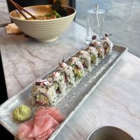 Vegan sushi   at L Ü C K Y - RAMEN | SUSHI | COCKTAILS in Manchester