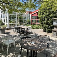 Terrace  at Hajé - de Aalscholver in Lelystad