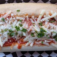 Meatball Sandwich at Mama's Little Meatball at the Beer Porch in Portland