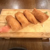 plain inari (ask for vegan nigiri)   at Oshima in Frankston