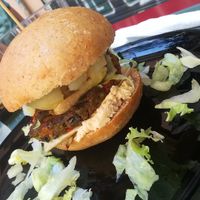 Panino Bomb at Vegan Art in Naples