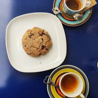 Caffè & cookie at Vegan Art in Naples