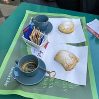 Buonissime sfogliatelle vegan  at Vegan Art in Naples