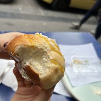 Inside venezianna   at Vegan Art in Naples