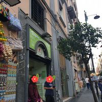 Outside at Vegan Art in Naples