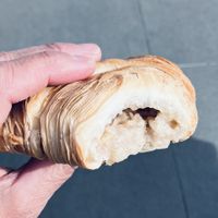 Vegan sfogliatella   at Vegan Art in Naples