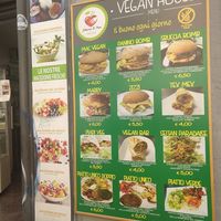 Menu (from 25th July 2020) at Vegan Art in Naples