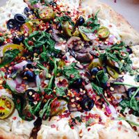 veg pizza at Your Pie - Broadway in Columbus