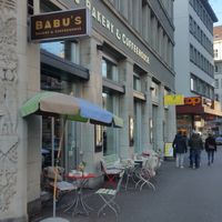 Exterior at Babu's Bakery and Coffeehouse in Zurich