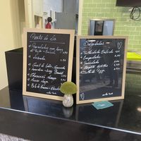 Menu  at Bruxa da Horta in Coimbra
