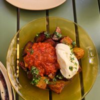 Bravas at Kind Kitchen in Barcelona