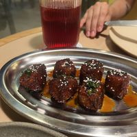 Tofu korean sauce  at Kind Kitchen in Barcelona