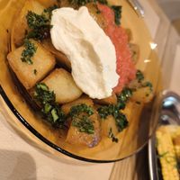 Patatas bravas at Kind Kitchen in Barcelona
