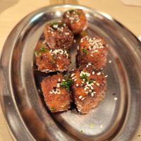 Nuggets de tofu at Kind Kitchen in Barcelona