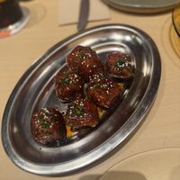 Crispy tofu nuggets   at Kind Kitchen in Barcelona