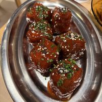 Crispy tofu  at Kind Kitchen in Barcelona