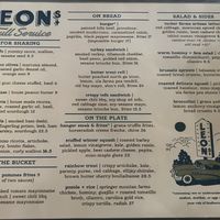 Menú Dec 2024  at Leon's Full Service in Decatur