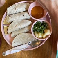 Tacos al pastor  at Verde Vegan in Acapulco