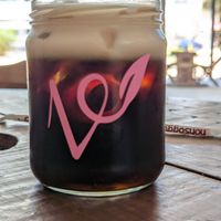 Iced Coffee at Verde Vegan in Acapulco