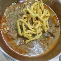 The Kao Soi, I did not like this dish at Oasis Vegetaurant in Chiang Rai