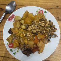   at Oasis Vegetaurant in Chiang Rai