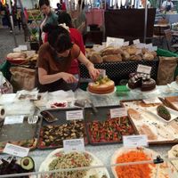 :) at Vegan Garden London - Food Stand in South East London