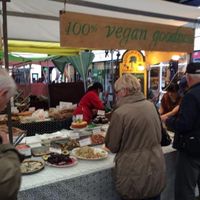 :) at Vegan Garden London - Food Stand in South East London