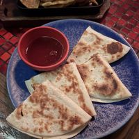 quesadilla   at Hacienda in Tokyo