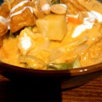 Massaman curry at Noi Ferrymead  in Christchurch