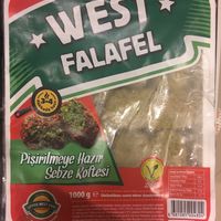 Frozen Falafel package at Upper West Side Falafel in Istanbul