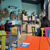   at Mahatma Cafe in Istanbul