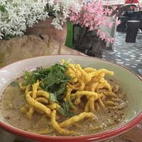 Khao soi  #Veganuary at Tamachat in Chiang Rai