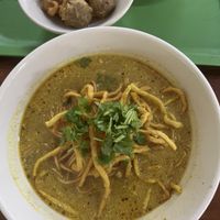 Khao Soi  at Tamachat in Chiang Rai