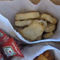 Vegan chicken nuggets at Ike's in Monterey